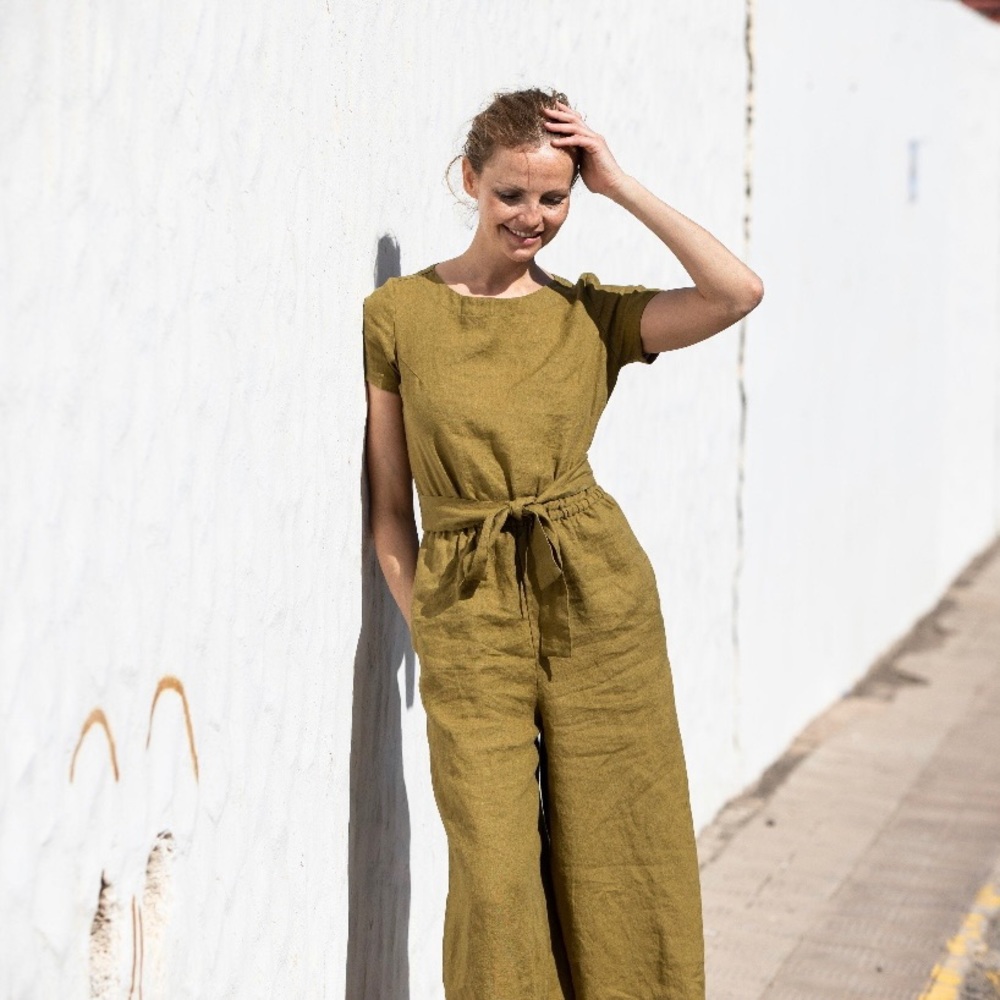 Not perfect linen Barcelona Jumpsuit M/L